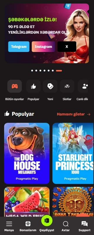 Alov Casino bonuslar və slot oyunları - Azərbaycan kazino mobil banner